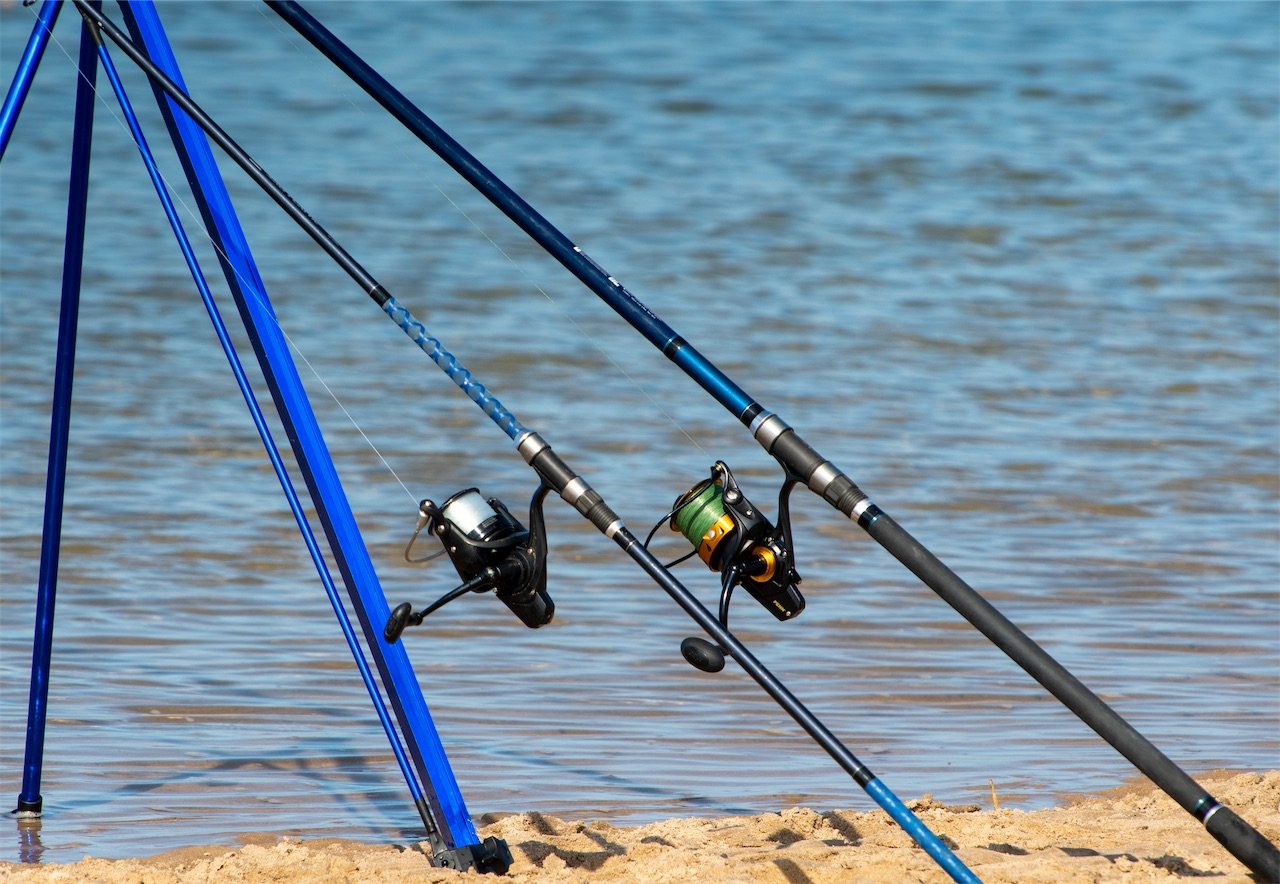 Budle Bay fishing lines