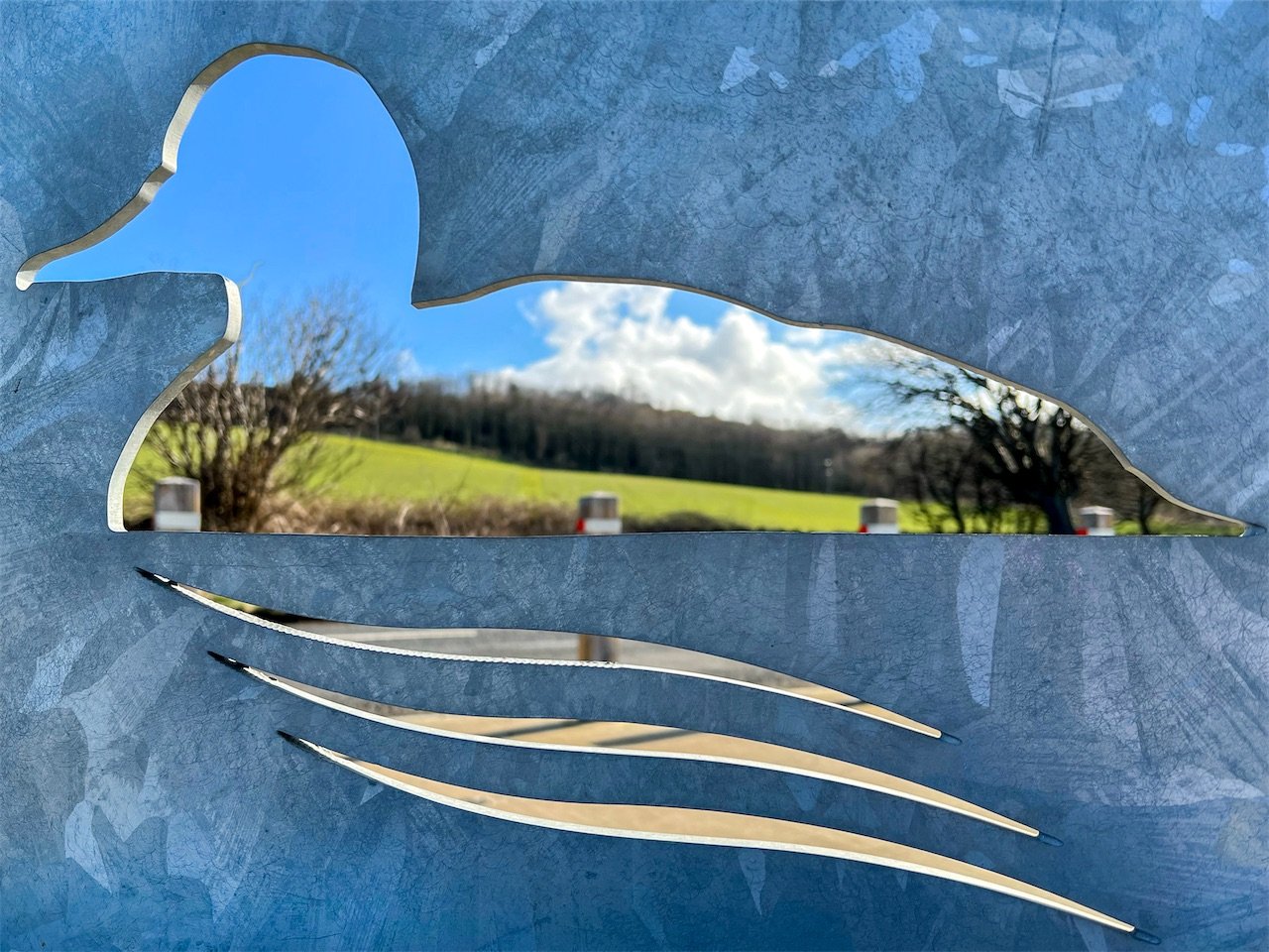 Budle Bay viewing area