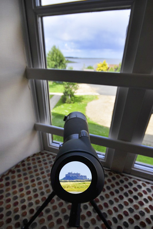 spotting scope at BayView
